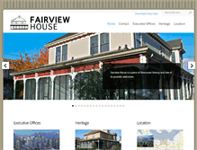 Tablet Screenshot of fairviewhouse.ca